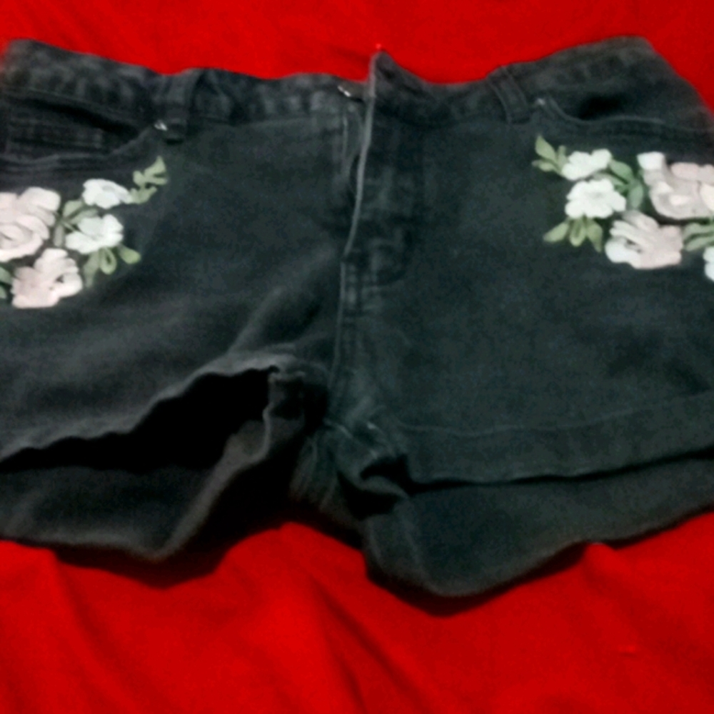 Black shorts